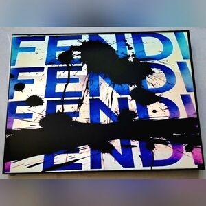 Fendi 8 1/2"x11" Framed Wall Art